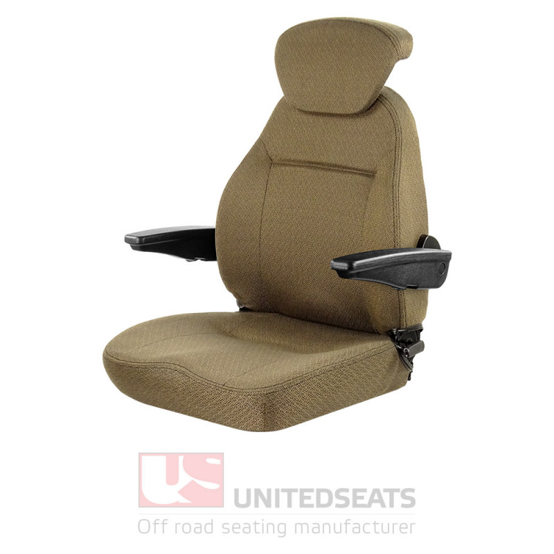 UnitedSeats sēdekļa augša C1/AR Auduma apdare - brown